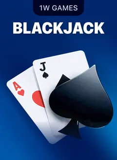 Blackjack con crupier en el surtido de 1win